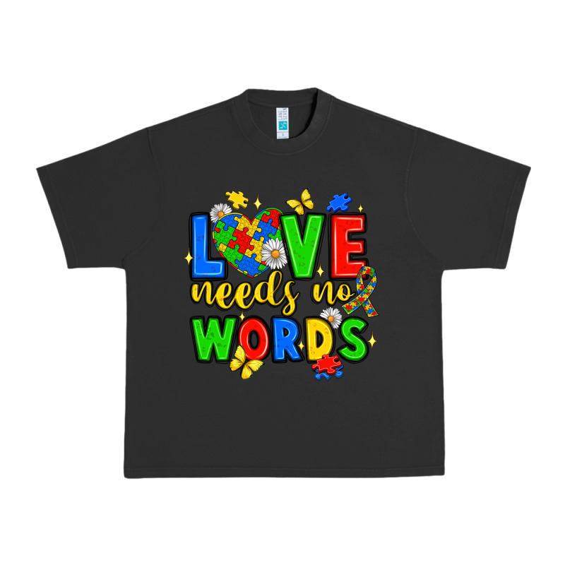 Love Needs No Words Urban Heavy Tee by JahusDesignShop | Teevron