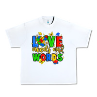White love needs no words Urban Heavy Tee - JahusDesignShop