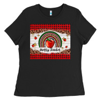 Black merry teacher Ladies Tee - AdoDesignShop