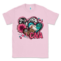 Bubblegum Pink certified nursing assistant cna hearts Classic Tee - Jasminsmagicworld