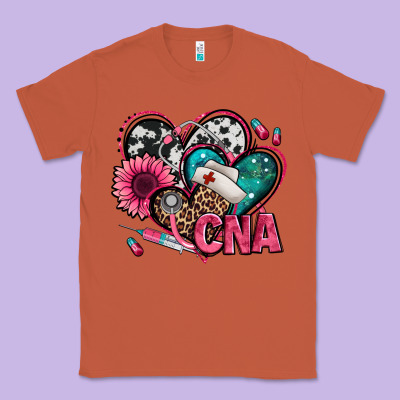 Certified Nursing Assistant Cna Hearts Classic Tee Designed By Jasminsmagicworld
