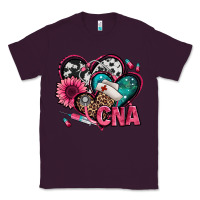 Plum certified nursing assistant cna hearts Classic Tee - Jasminsmagicworld