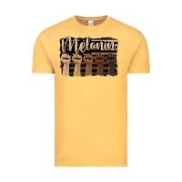 Vintage Mustard melanin american flag Vintage Tee - HRA Design Shop