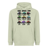 Matcha god says i am Heavyweight Hoodie - MaliasSmallBusiness