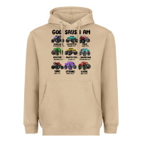 Mushroom god says i am Heavyweight Hoodie - MaliasSmallBusiness