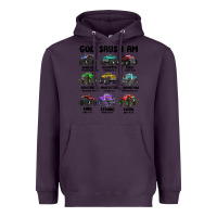 Plum god says i am Heavyweight Hoodie - MaliasSmallBusiness