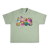 Oil Green hippie coffee cups Urban Heavy Tee - AdoDesignShop