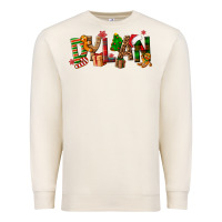 Sandshell Personalized Christmas Themed Premium Sweatshirt - NancyCooperArtShop