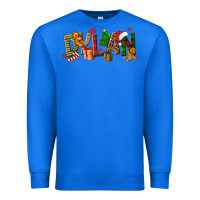 True Royal Personalized Christmas Themed Premium Sweatshirt - NancyCooperArtShop
