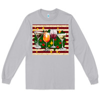 Moon Dust Christmas cocktail Long Sleeve Tee - AdoDesignShop