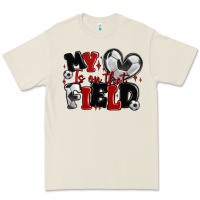 Bone my heart is on that field soccer Premium Tee - MaliasSmallBusiness