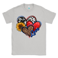 Moon Dust 4th of july american hearts Classic Tee - Jasminsmagicworld