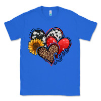 True Royal 4th of july american hearts Classic Tee - Jasminsmagicworld