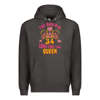 Smoke the queen is 34 long live the queen Premium Hoodie - Jasminsmagicworld