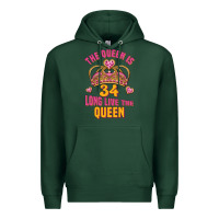 The Queen Is 34 Long Live The Queen Premium Hoodie | Teevron