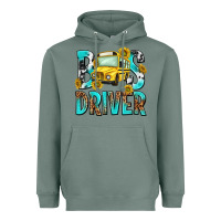 Sage bus driver Heavyweight Hoodie - NancyCooperArtShop