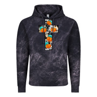 Cloud Black pumpkin cross Vintage Hoodie - JahusDesignShop