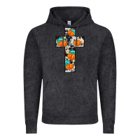 Vintage Black pumpkin cross Vintage Hoodie - JahusDesignShop