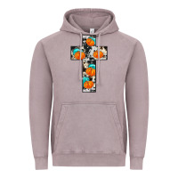Vintage Zinc pumpkin cross Vintage Hoodie - JahusDesignShop