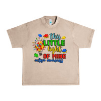 French Oak this little light of mine autism awareness Urban Heavy Tee - JahusDesignShop