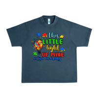 Midnight Navy this little light of mine autism awareness Urban Heavy Tee - JahusDesignShop