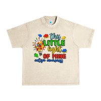 Sandshell this little light of mine autism awareness Urban Heavy Tee - JahusDesignShop