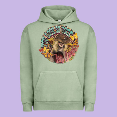 You Look So Good In Love Western Cowgirl Urban Hoodie Designed By Howdyjamesfarm