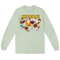 Matcha Cheers Christmas Coctail Long Sleeve Tee - AdoDesignShop
