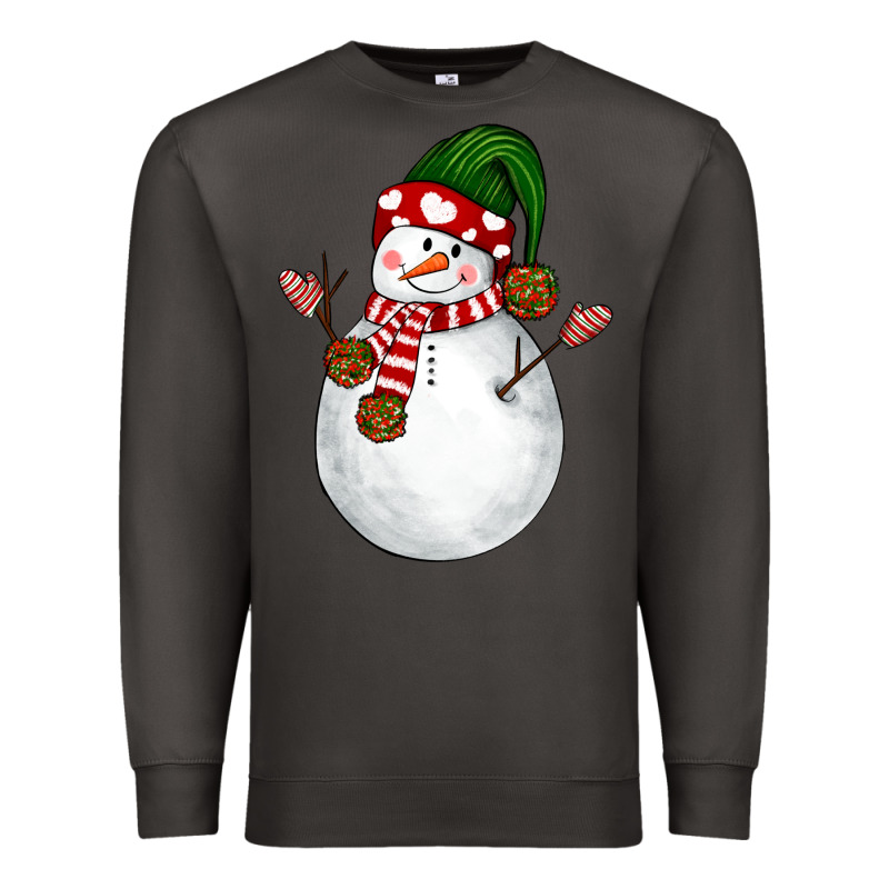 Snowman Premium Sweatshirt by NancyCooperArtShop | Teevron
