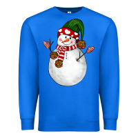 True Royal Snowman Premium Sweatshirt - NancyCooperArtShop