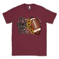 Burgundy it's game day y'all Classic Tee - JahusDesignShop