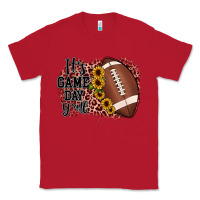 Red it's game day y'all Classic Tee - JahusDesignShop