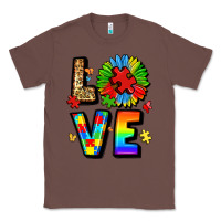 Chestnut autism love Classic Tee - LillyAllenDesigns