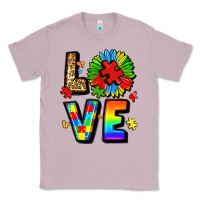 Lilac autism love Classic Tee - LillyAllenDesigns