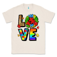 Natural autism love Classic Tee - LillyAllenDesigns