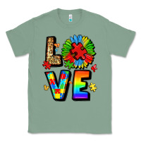 Sage autism love Classic Tee - LillyAllenDesigns