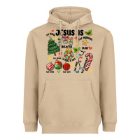 Mushroom religious christmas Heavyweight Hoodie - MaliasSmallBusiness