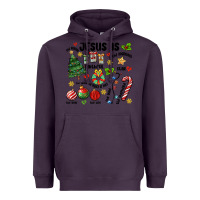 Plum religious christmas Heavyweight Hoodie - MaliasSmallBusiness