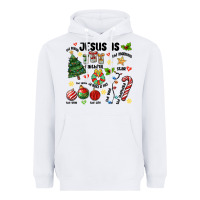 White religious christmas Heavyweight Hoodie - MaliasSmallBusiness