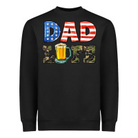 Black dad life Heavyweight Sweatshirt - HRA Design Shop
