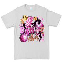 Dove Grey dance vibes Premium Tee - MaliasSmallBusiness
