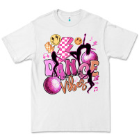 White dance vibes Premium Tee - MaliasSmallBusiness