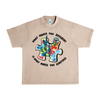 French Oak what makes you different is what makes you beautif Urban Heavy Tee - JahusDesignShop