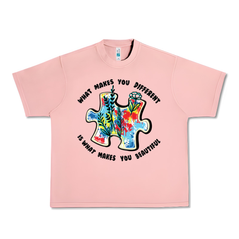 What Makes You Different Is What Makes You Beautif Urban Heavy Tee by JahusDesignShop | Teevron