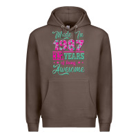 Coffee made in 1987, 35 years of being awesome Premium Hoodie - Jasminsmagicworld