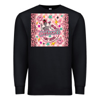Black on my husbunds last nerve pink Premium Sweatshirt - MaliasSmallBusiness