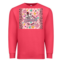 Cardinal on my husbunds last nerve pink Premium Sweatshirt - MaliasSmallBusiness