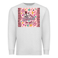 Oatmeal Heather on my husbunds last nerve pink Premium Sweatshirt - MaliasSmallBusiness