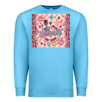 Ocean Blue on my husbunds last nerve pink Premium Sweatshirt - MaliasSmallBusiness