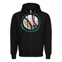 Black glitter baseball Zipper Hoodie - Jasminsmagicworld
